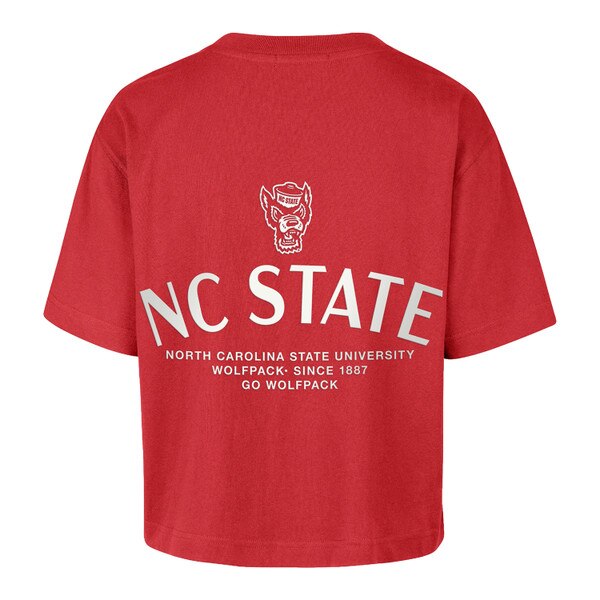 Red Ladies Short Sleeve Tee - Front